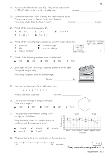 CGP Books - New 11+ GL Maths Practice Book & Assessment Tests - Ages 1 image 8