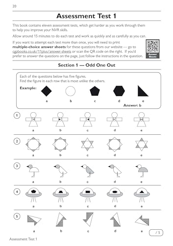 CGP Books - New 11+ GL Non-Verbal Reasoning Practice Book & Assessment image 4