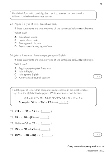 CGP Books - New 11+ GL Verbal Reasoning Practice Book & Assessment Tes image 8