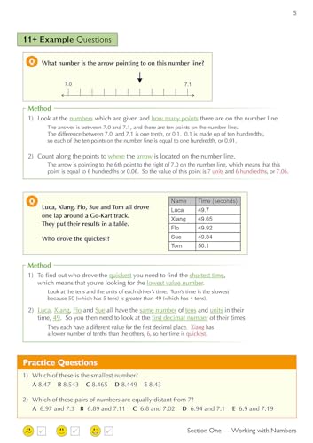 CGP Books - New 11+ CEM Maths Study Book (with Parents' Guide & On image 3