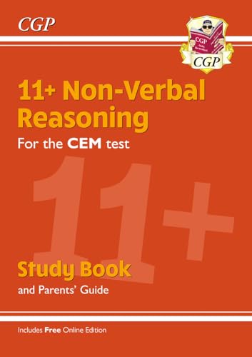 CGP Books - New 11+ CEM Non-Verbal Reasoning Study Book (with Parents& image 1