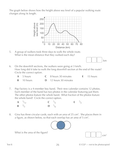 CGP Books - New 11+ CEM 10-Minute Tests: Maths Word Problems - Ages 10 image 3