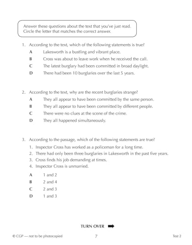 CGP Books - New 11+ CEM 10-Minute Tests: Comprehension - Ages 10-11 Bo image 3