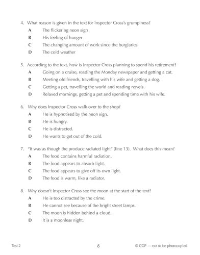 CGP Books - New 11+ CEM 10-Minute Tests: Comprehension - Ages 10-11 Bo image 4