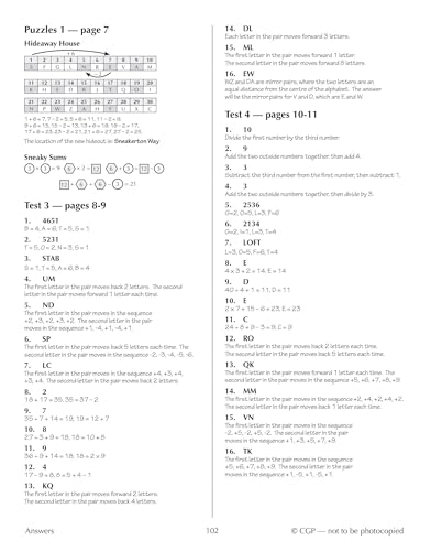 CGP Books - New 11+ GL 10-Minute Tests: Verbal Reasoning Sequences, Lo image 6
