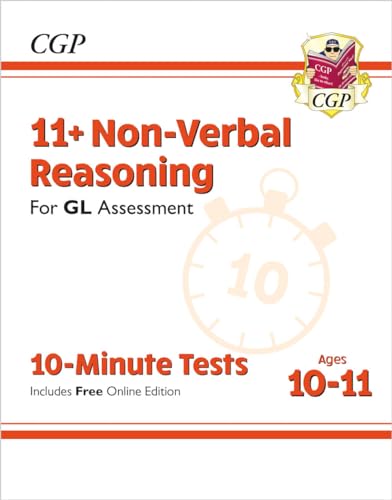 CGP Books - New 11+ GL 10-Minute Tests: Non-Verbal Reasoning - Ages 10 image 1