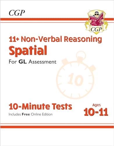 CGP Books - New 11+ GL 10-Minute Tests: Non-Verbal Reasoning Spatial - image 1