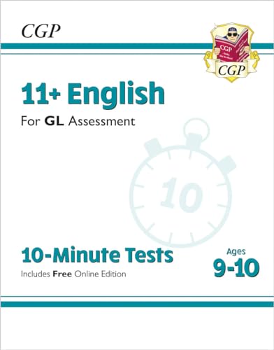 CGP Books - New 11+ GL 10-Minute Tests: English - Ages 9-10 (with Onli image 1