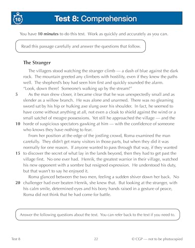 CGP Books - New 11+ GL 10-Minute Tests: English - Ages 9-10 (with Onli image 2
