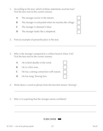 CGP Books - New 11+ GL 10-Minute Tests: English - Ages 9-10 (with Onli image 3