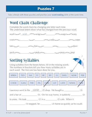 CGP Books - New 11+ GL 10-Minute Tests: English - Ages 9-10 (with Onli image 5