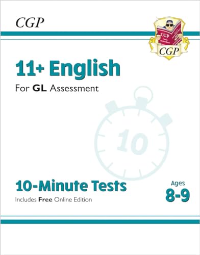 CGP Books - New 11+ GL 10-Minute Tests: English - Ages 8-9 (with Onlin image 1