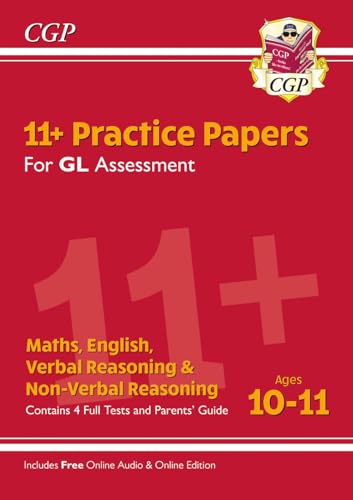 CGP Books - New 11+ GL Practice Papers Mixed Pack - Ages 10-11 (with P image 1