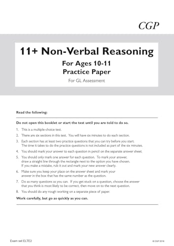 CGP Books - New 11+ GL Practice Papers Mixed Pack - Ages 10-11 (with P image 4