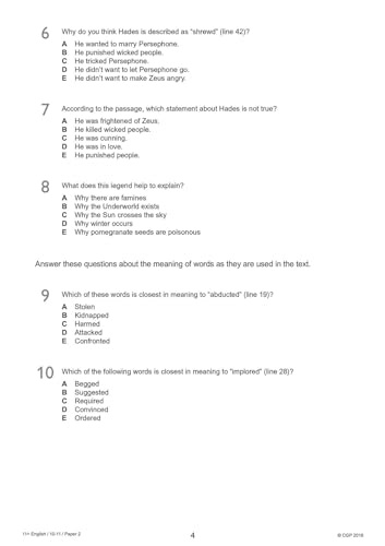 CGP Books - New 11+ GL English Practice Papers - Ages 10-11 (with Pare image 5