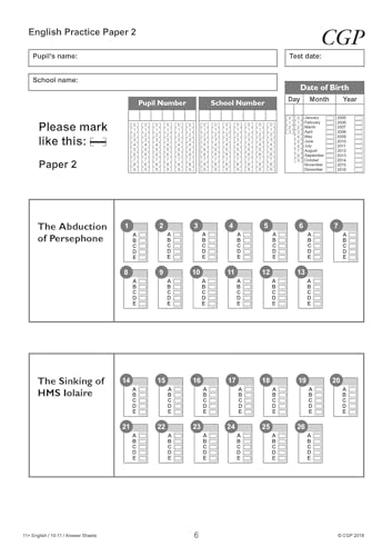 CGP Books - New 11+ GL English Practice Papers - Ages 10-11 (with Pare image 6