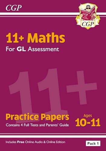 CGP Books - New 11+ GL Maths Practice Papers: Ages 10-11 - Pack 1 (wit image 1