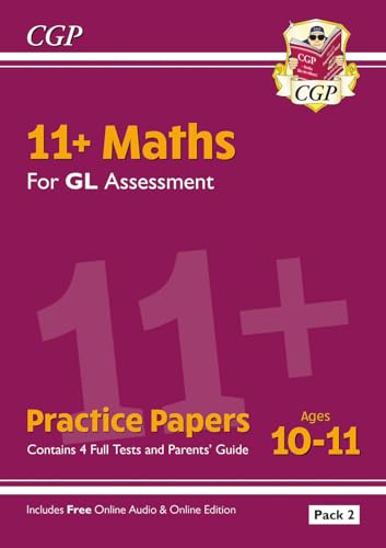 CGP Books - New 11+ GL Maths Practice Papers: Ages 10-11 - Pack 2 (wit image 1