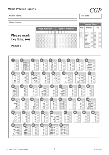 CGP Books - New 11+ GL Maths Practice Papers: Ages 10-11 - Pack 2 (wit image 6