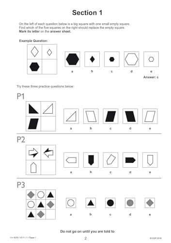 CGP Books - New 11+ GL Non-Verbal Reasoning Practice Papers: Ages 10-1 image 3