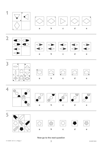 CGP Books - New 11+ GL Non-Verbal Reasoning Practice Papers: Ages 10-1 image 4