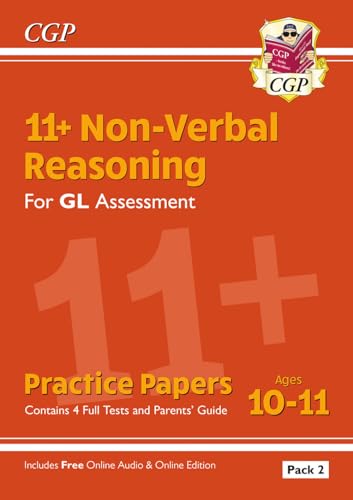 CGP Books - New 11+ GL Non-Verbal Reasoning Practice Papers: Ages 10-1 image 1