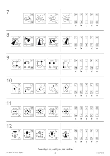 CGP Books - New 11+ GL Non-Verbal Reasoning Practice Papers: Ages 10-1 image 5