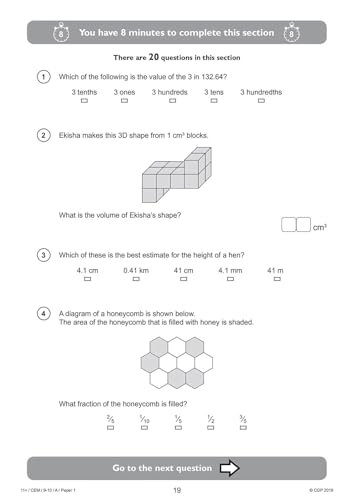 CGP Books - New 11+ CEM Practice Papers - Ages 9-10 (with Parents' image 5