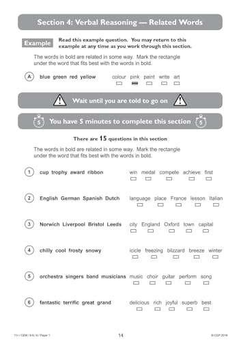 CGP Books - New 11+ CEM Practice Papers - Ages 8-9 (with Parents' image 3