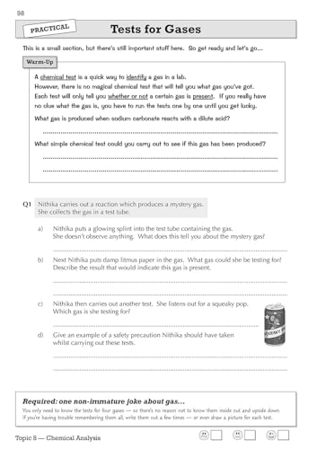 CGP Books - New Grade 9-1 GCSE Chemistry: AQA Workbook - Higher - Pape image 6