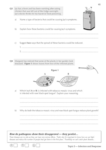 CGP Books - New Grade 9-1 GCSE Biology: AQA Workbook - Higher - Paperb image 5