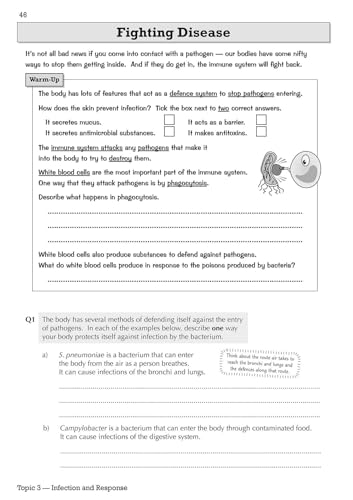 CGP Books - New Grade 9-1 GCSE Biology: AQA Workbook - Higher - Paperb image 6