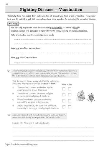 CGP Books - New Grade 9-1 GCSE Biology: AQA Workbook - Higher - Paperb image 8