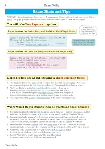 CGP Books - New Grade 9-1 GCSE History AQA Topic Guide - Conflict and image 2