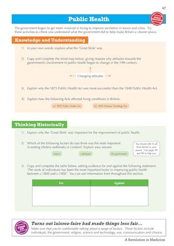 CGP Books - New Grade 9-1 GCSE History AQA Topic Guide - Britain: Heal image 6