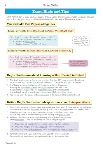 CGP Books - New Grade 9-1 GCSE History AQA Topic Guide - Norman Englan image 2