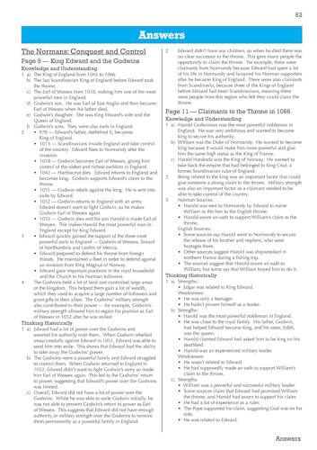 CGP Books - New Grade 9-1 GCSE History AQA Topic Guide - Norman Englan image 7