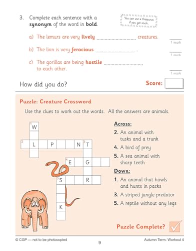 CGP Books - New KS2 English 10-Minute Weekly Workouts: Spelling & Voca image 5