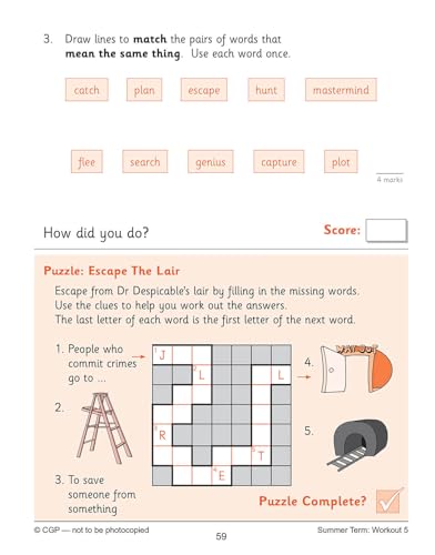 CGP Books - New KS2 English 10-Minute Weekly Workouts: Spelling & Voca image 7