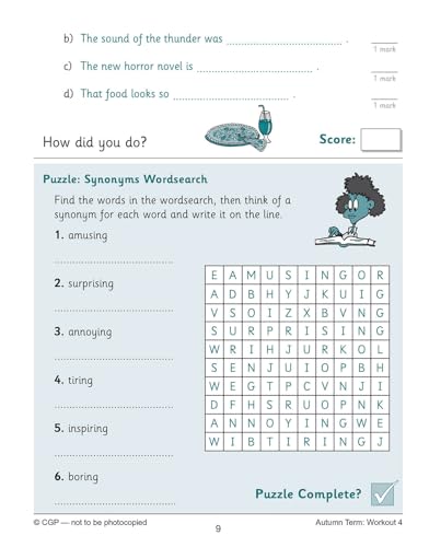 CGP Books - New KS2 English 10-Minute Weekly Workouts: Spelling & Voca image 3