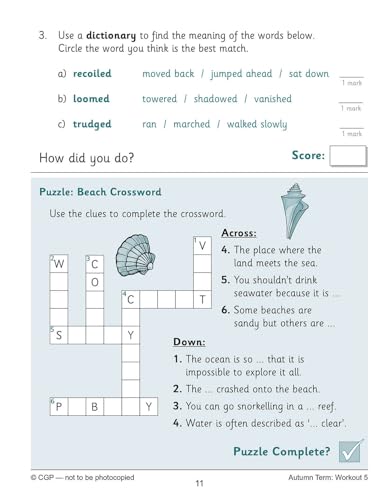 CGP Books - New KS2 English 10-Minute Weekly Workouts: Spelling & Voca image 5