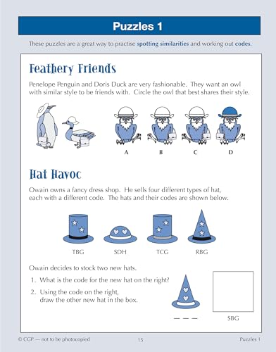 CGP Books - New 11+ GL 10-Minute Tests: Non-Verbal Reasoning - Ages 8- image 5