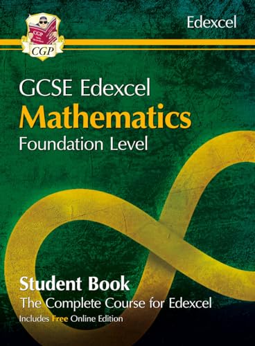 CGP Books - New Grade 9-1 GCSE Maths Edexcel Student Book - Foundation image 1