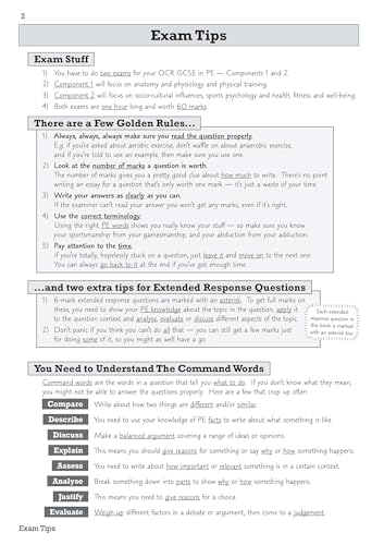 CGP Books - New GCSE Physical Education OCR Exam Practice Workbook - f image 3