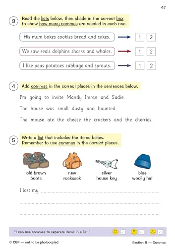 CGP Books - New KS2 English Targeted Question Book: Grammar, Punctuati image 7