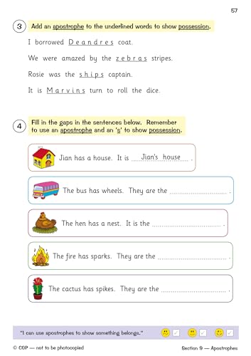 CGP Books - New KS2 English Targeted Question Book: Grammar, Punctuati image 9