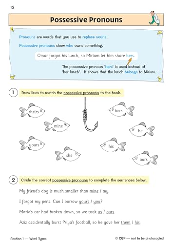 CGP Books - New KS2 English Targeted Question Book: Grammar, Punctuati image 2