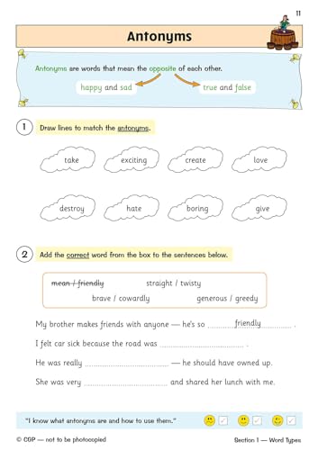 CGP Books - New KS2 English Targeted Question Book: Grammar, Punctuati image 3