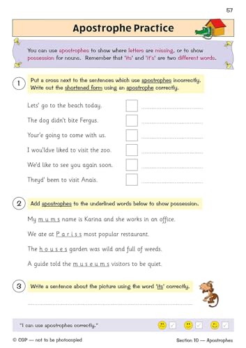 CGP Books - New KS2 English Targeted Question Book: Grammar, Punctuati image 9