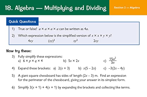 CGP Books - New Grade 9-1 GCSE Maths AQA Revision Question Cards - Fou image 7